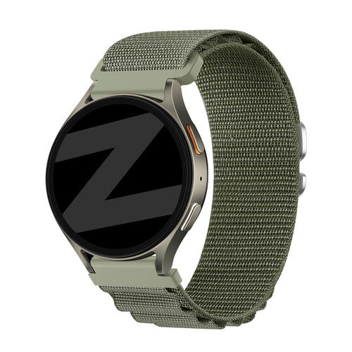 Bandz Huawei Watch Ultimate Alpine Nylon Strap (Olive)
