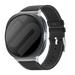 Correa cuero granulado Samsung Galaxy Watch 8 - 40mm (negro)