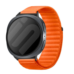 Correa nylon Wave Samsung Galaxy Watch 8 Classic (naranja)