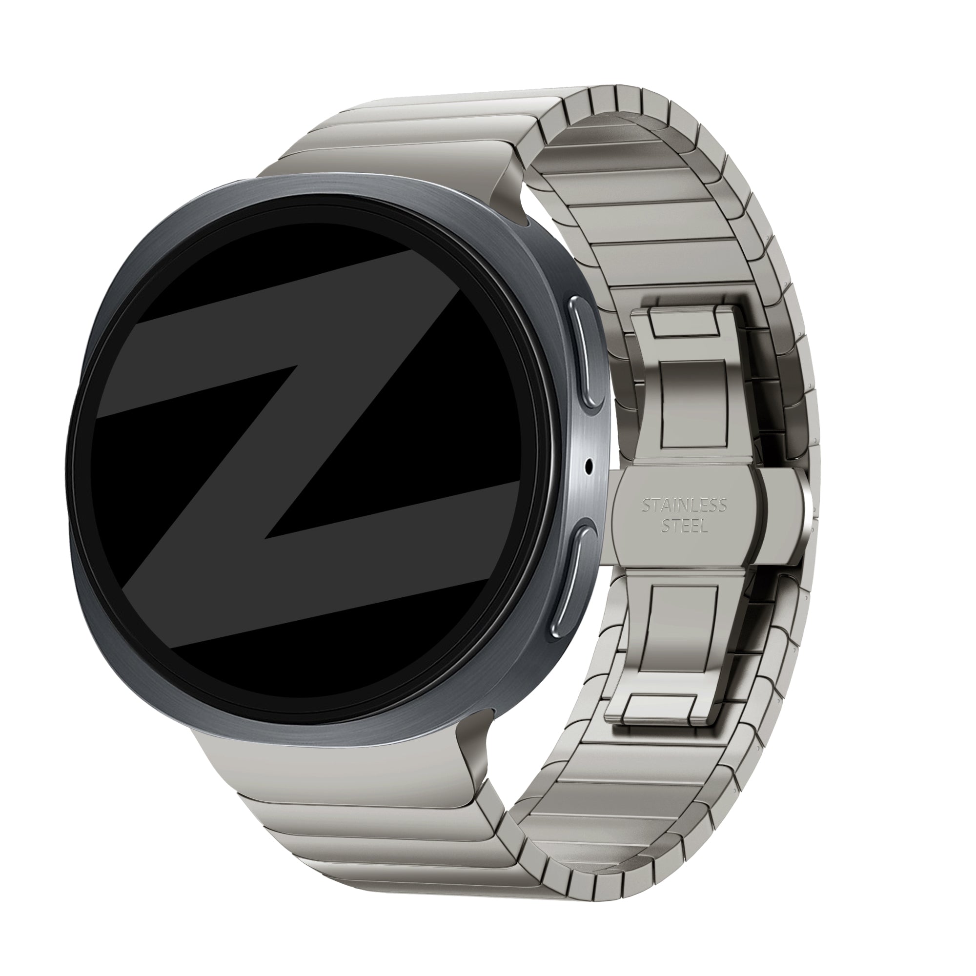 Bandz Correa acero 'One bead' Samsung Galaxy Watch 9 - 40mm (titanio)