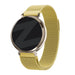 Bandz Pebble Round 2 - 14mm Milanese Loop Strap (Gold)