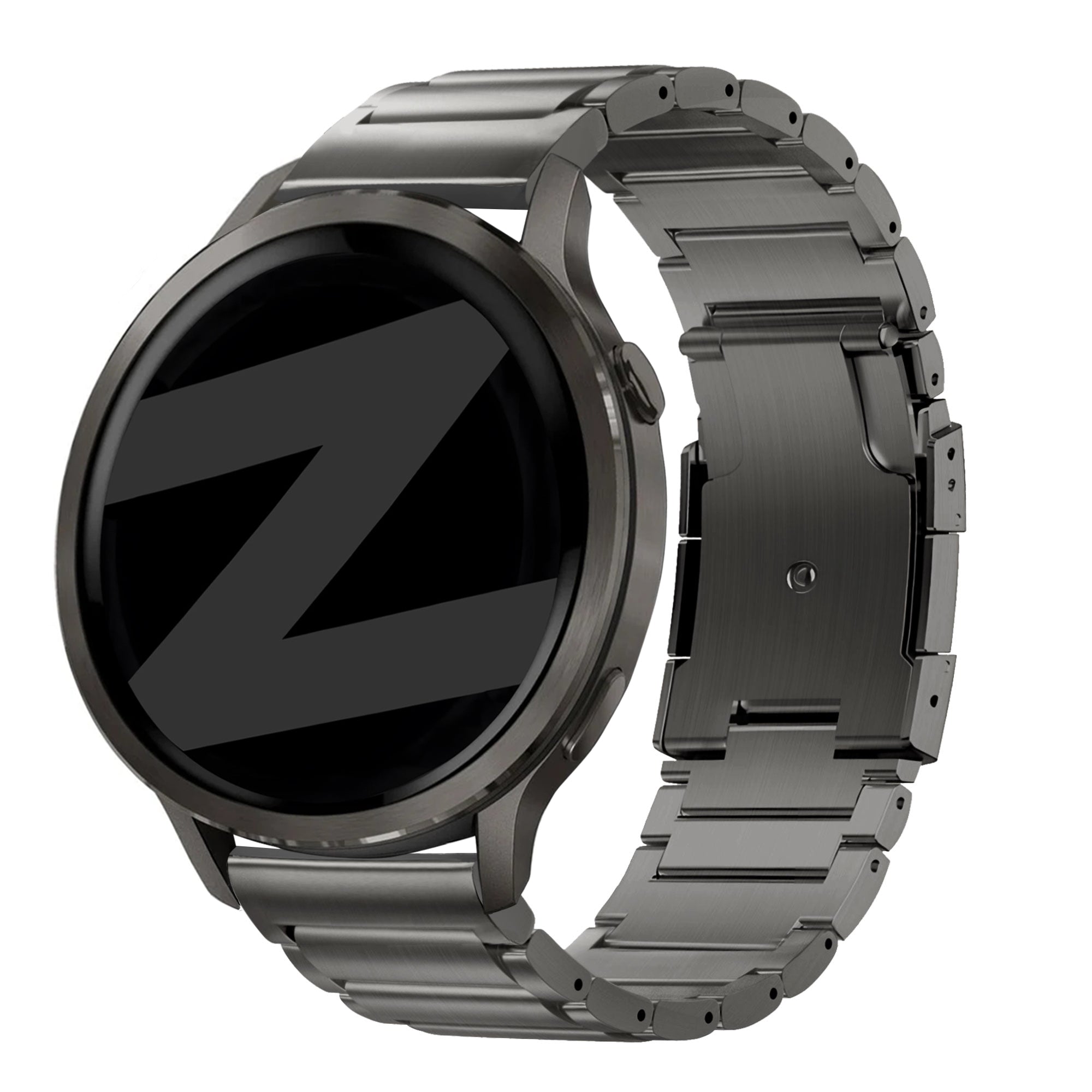 Bandz Correa titanio con eslabón Garmin D2 Air X15 (grafito)