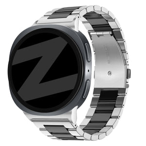 Bandz Correa acero 'Classic' Samsung Galaxy Watch 8 - 44mm (plateado/negro)