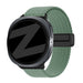 Bandz Samsung Galaxy Watch 8 Classic Magnetic Braided Strap (Viridian)