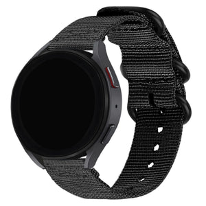 BALR Correa nylon con hebilla Polar Grit X (negro)