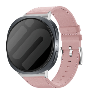 Correa cuero granulado Samsung Galaxy Watch 8 Classic (rosa)