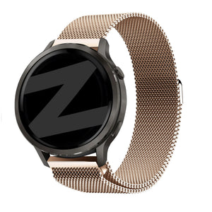 Bandz Correa milanesa Loop Garmin Venu 4 - 41mm (rosa dorado)