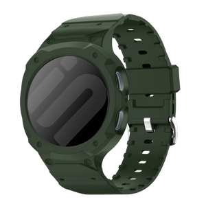 Correa TPU con marco Samsung Galaxy Watch 8 - 40mm (verde)