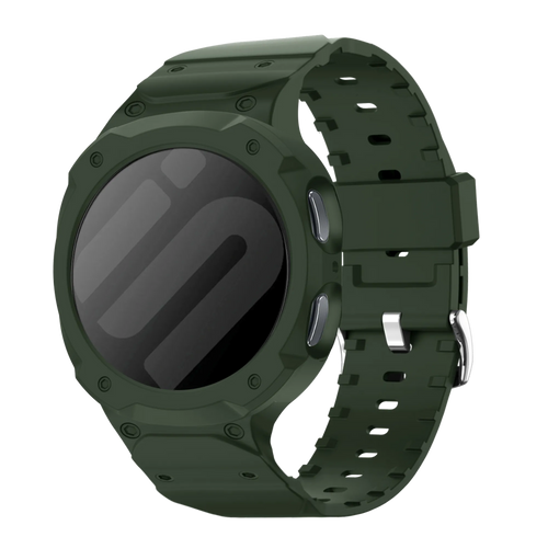 Correa TPU con marco Samsung Galaxy Watch 8 - 40mm (verde)
