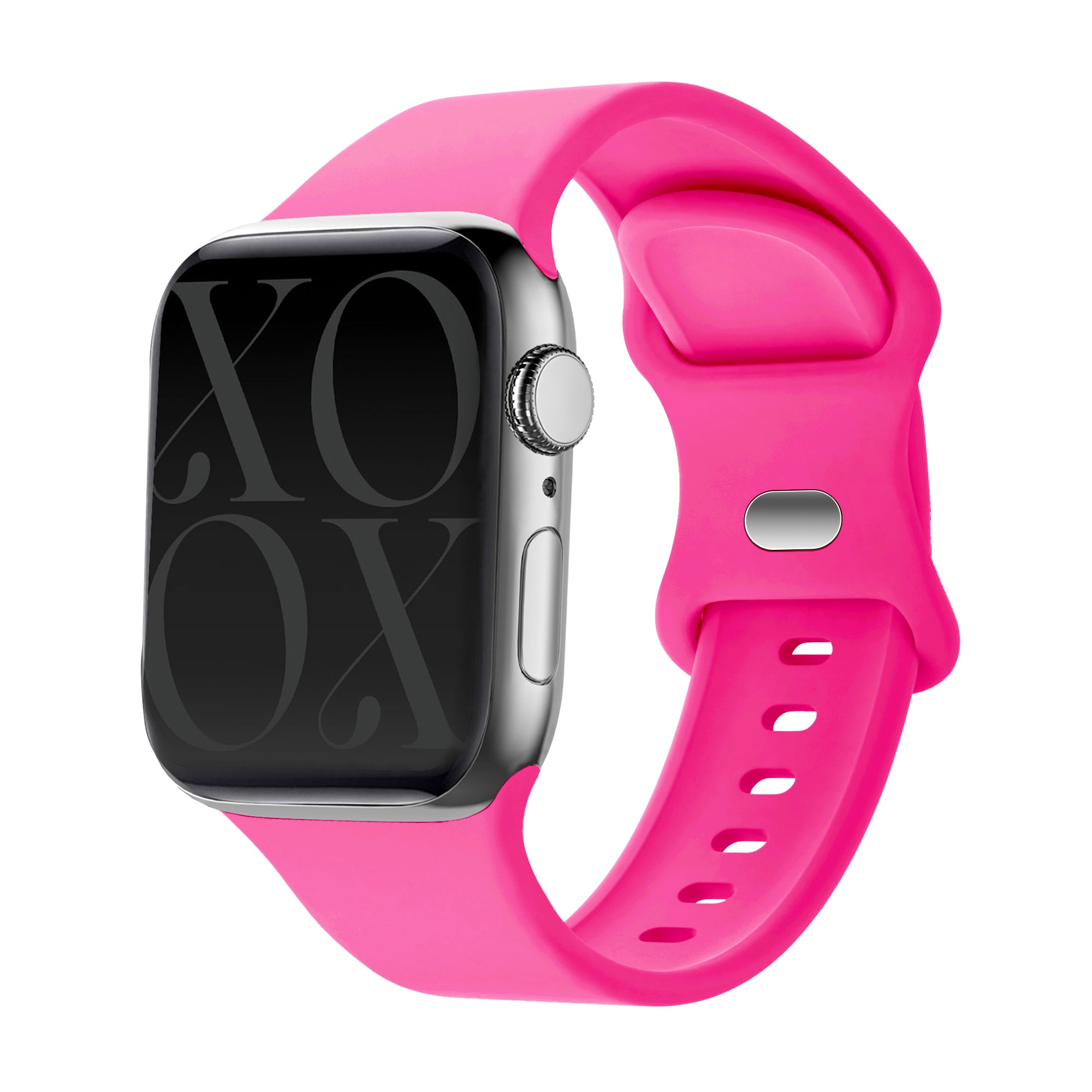 xoxo Wildhearts Correa silicona Apple Watch (rosa intenso)