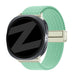 Bandz Correa trenzada magnética Samsung Galaxy Watch 8 - 44mm (verde menta)