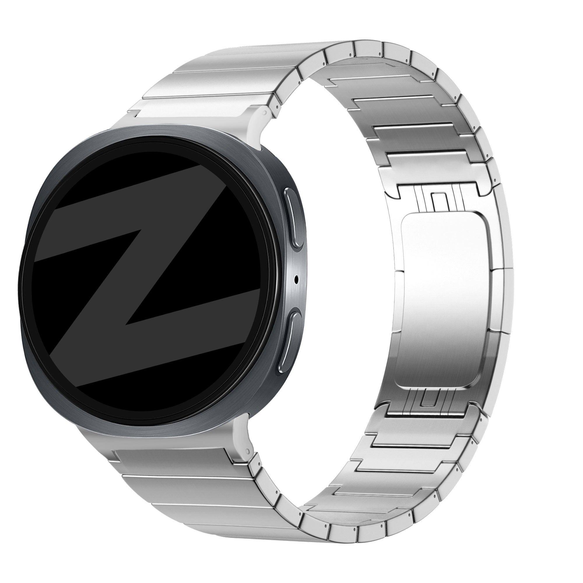 Bandz Correa titanio 'One Bead' Samsung Galaxy Watch 8 - 44mm (plateado)