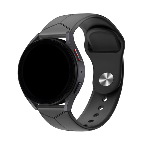 BALR. Correa deportiva Hexagons Samsung Galaxy Watch 46mm (negro)