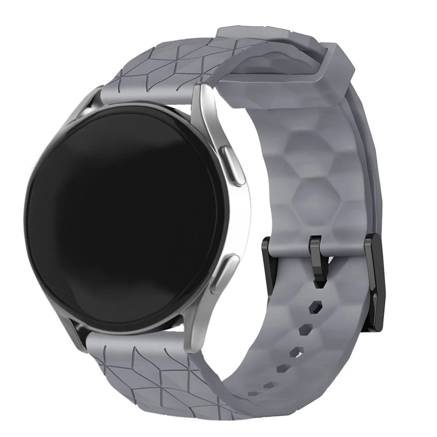 Coros Apex 46mm Silicone Hexa Strap (Grey)