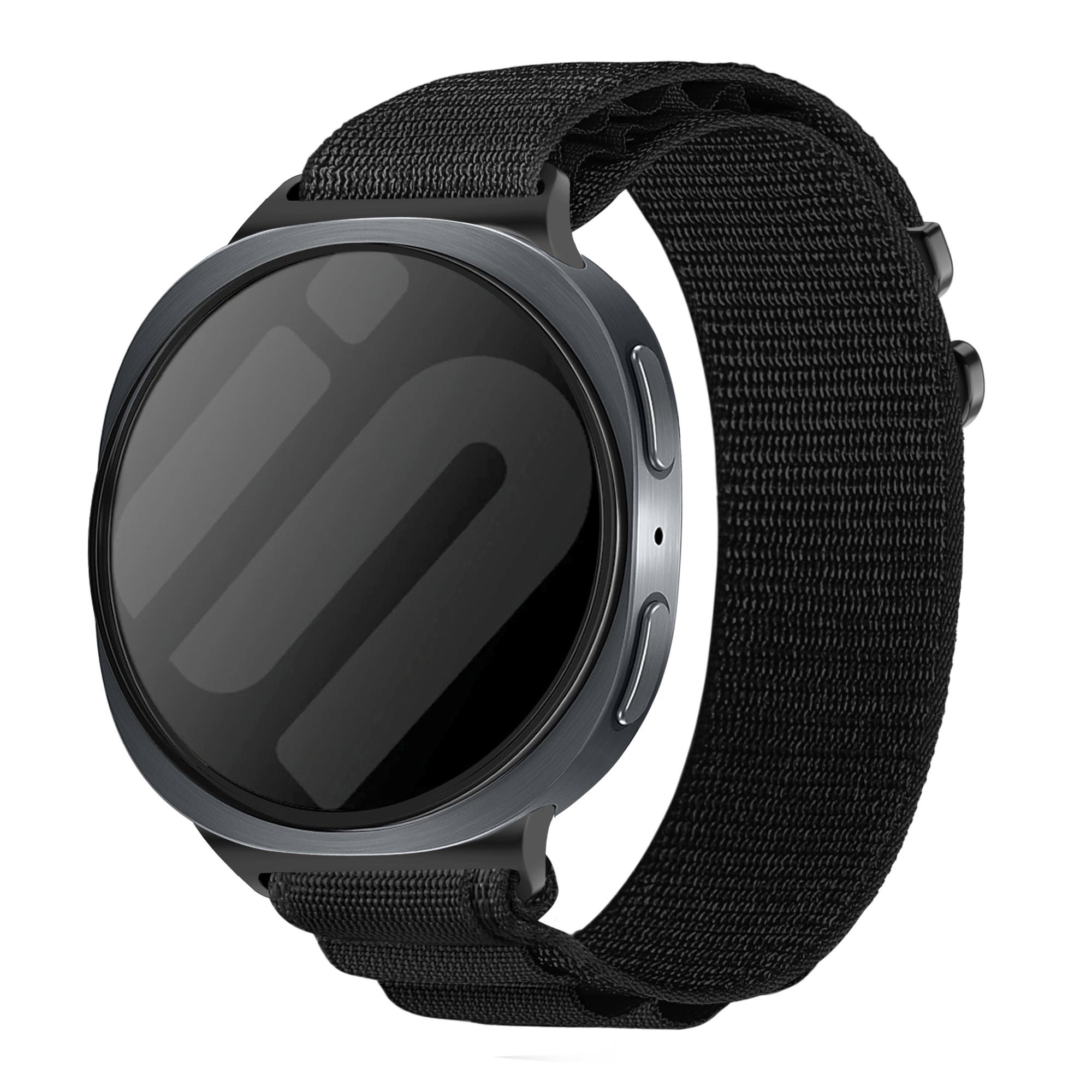 Correa Alpine nylon Samsung Galaxy Watch 9 - 44mm (negro/naranja)