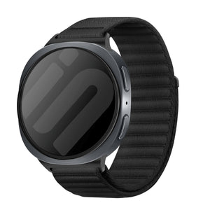 Samsung Galaxy Watch 8 - 44mm Wave Nylon Strap (Black)