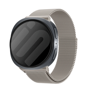 Samsung Galaxy Watch 8 - 44mm Milanese Strap (Starlight)
