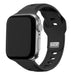 BALR. Correa de silicona Outdoor Apple Watch (negra)