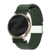 Bandz Correa nylon tejida Pebble Round 2 - 14mm (verde)