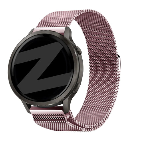 Bandz Correa milanesa Loop Garmin Forerunner 265s (rosa)