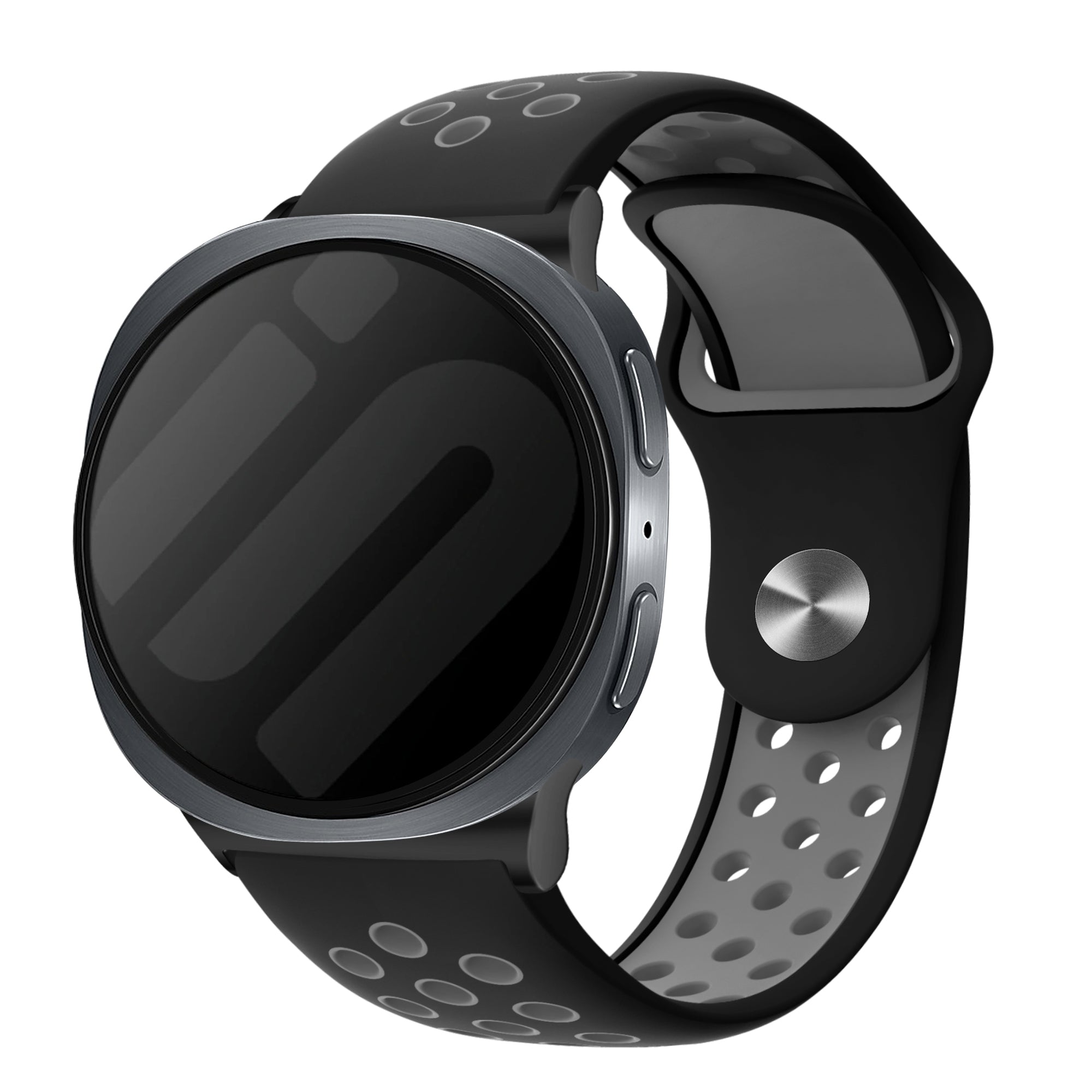 Samsung Galaxy Watch 8 - 44mm Sport Strap (Black/Grey)