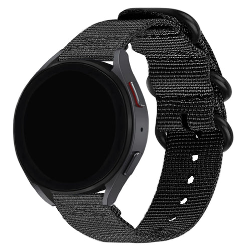 BALR OnePlus Watch Nylon Strap with Buckle (Black)