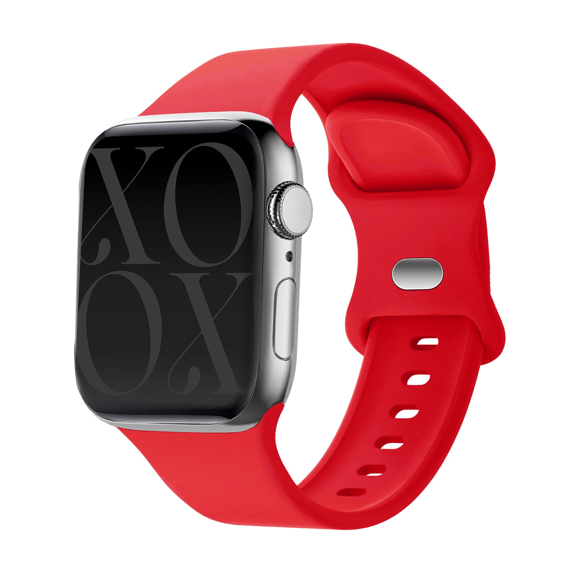 xoxo Wildhearts Correa silicona Apple Watch (rojo)