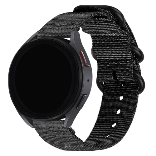 BALR Correa nylon con hebilla Samsung Galaxy Watch 3 - 45mm (negro)