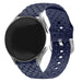 Samsung Galaxy Watch 4 44mm Woven Silicone Strap (Dark Blue)
