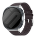 Samsung Galaxy Watch 8 - 44mm Leather Grain Strap (Coffee Brown)