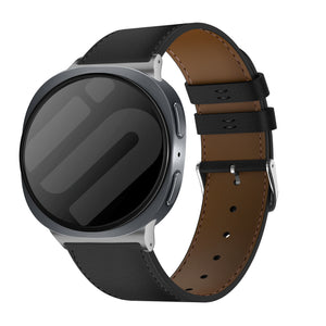 Correa cuero moderna Samsung Galaxy Watch 8 Classic (negro)
