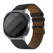 Correa cuero moderna Samsung Galaxy Watch 8 Classic (negro)