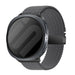 Correa tejida con hebilla Samsung Galaxy Watch 8 Classic (gris oscuro)