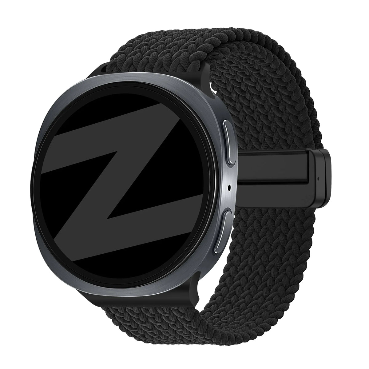 Bandz Correa trenzada magnética Samsung Galaxy Watch 9 - 44mm (negro)