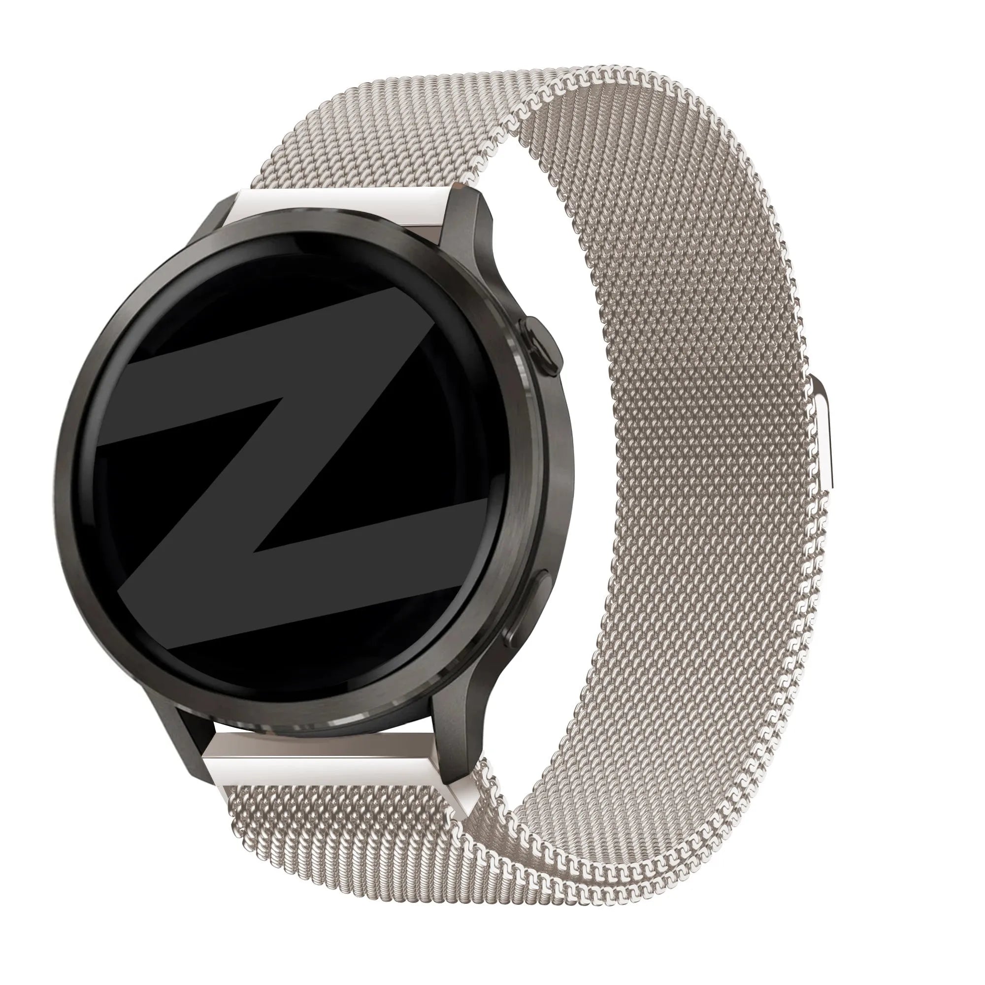 Bandz Correa milanesa Loop Garmin Forerunner 265s (blanco estrella)