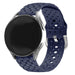 Correa de silicona trenzada Samsung Galaxy Watch 6 Classic 43mm (azul oscuro)