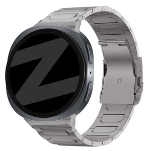 Bandz Correa titanio 'Deluxe' Samsung Galaxy Watch 8 - 40mm (titanio)