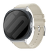Correa cuero granulado Samsung Galaxy Watch 8 Classic (beige)