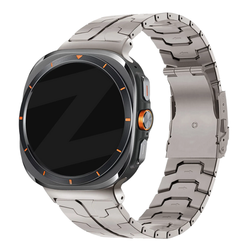 Bandz Correa titanio 'Iron' Samsung Galaxy Watch Ultra 2 (titanio)