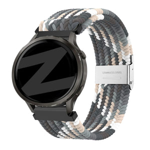 Bandz Correa nylon tejida Garmin Forerunner 70 (negro mandala)