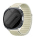 Samsung Galaxy Watch 8 - 44mm Wave Nylon Strap (Starlight)