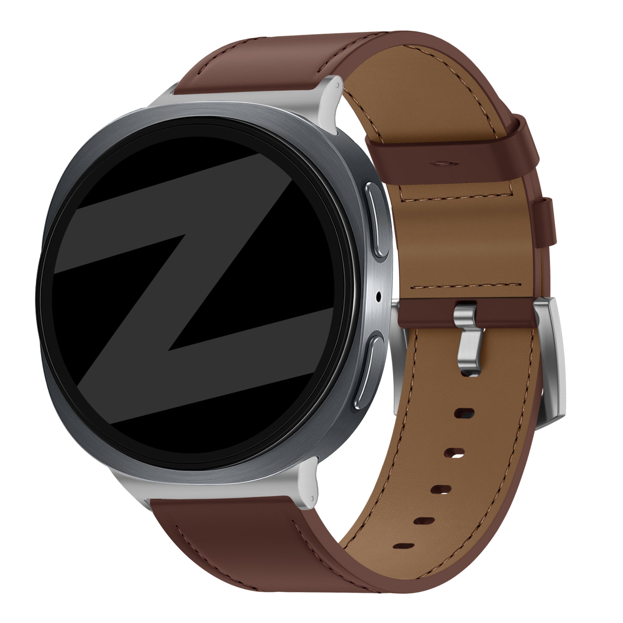Bandz Correa cuero 'Classic' Samsung Galaxy Watch 8 - 40mm (marrón)