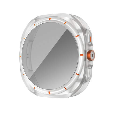 Bandz Samsung Galaxy Watch 7 - 44mm Square PC Case with Glass (Frost)