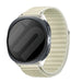 Samsung Galaxy Watch 9 - 44mm Wave Nylon Strap (Starlight)