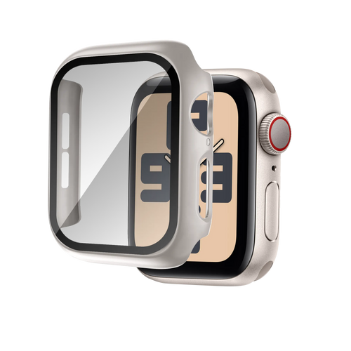 Bandz Funda PC con vidrio Apple Watch 10 & 11 - 46mm (titanio)