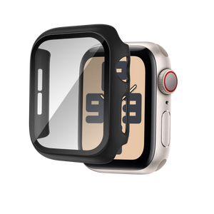 Bandz Funda PC con vidrio Apple Watch 10 & 11 (negro)