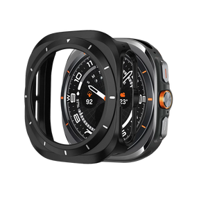 Bandz Funda PC bisel Samsung Galaxy Watch Ultra (negro /blanco)