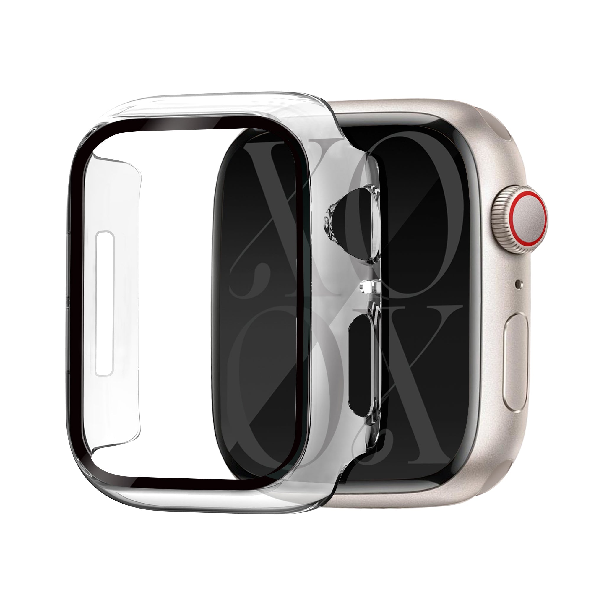 xoxo Wildhearts Funda Apple Watch (transparente)