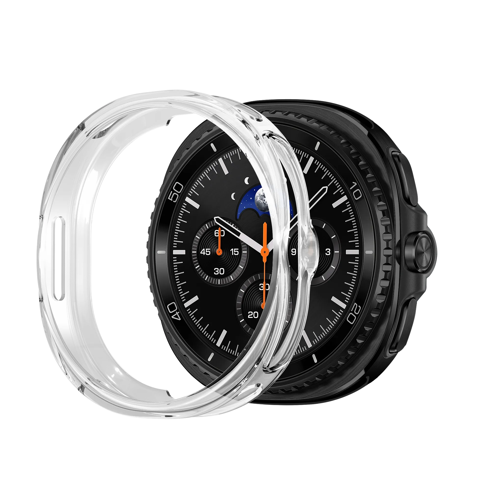 Bandz Samsung Galaxy Watch 8 Classic TPU Cover (Transparent)