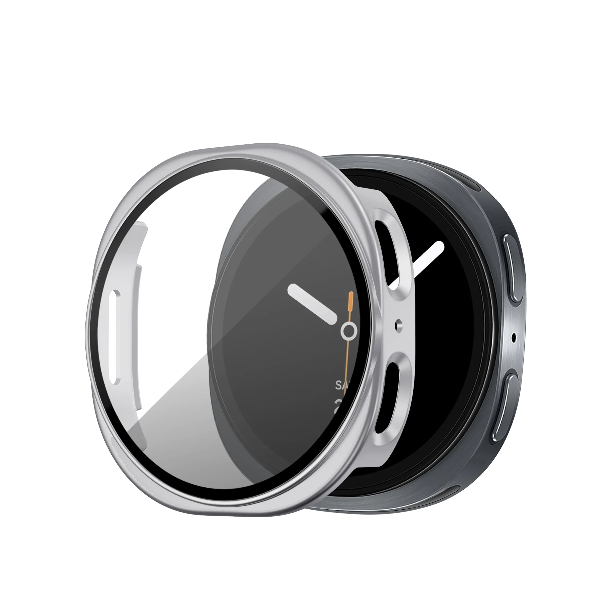 Bandz Samsung Galaxy Watch 8 - 44mm / 9 - 44mm PC Cover with Glass
